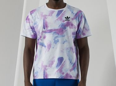 side image for Camisa Adidas Manga Curta Tie dyed - 1
