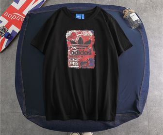 side image for Camisa Adidas Casual Estampada - 1