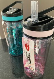 side image for Garrafa Squeeze Glitter 350ml - 1