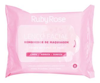 side image for Lenço facial removedor de maquiagem Ruby Rose - 2