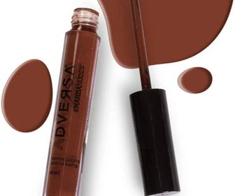 side image for Batom Líquido Matte Adversa Coleção Manda Nudes - Cor #divando - 1