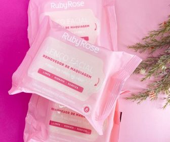 side image for Lenço facial removedor de maquiagem Ruby Rose - 1
