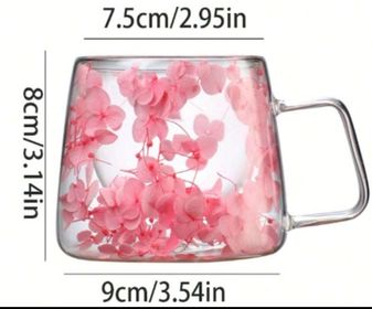 side image for Taza con flores - 2