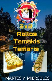 side image for Martes a Viernes 3x2 Rollos temakis y temaris  - 1