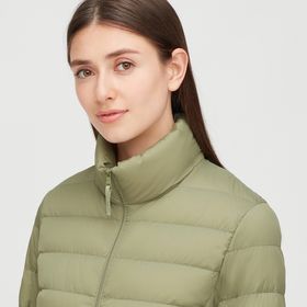 side image for CHAQUETA GRIS TALLA XXS PLUMAS ULTRA LIGERAS MUJER - 1