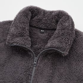 side image for CHAQUETA POLAR CAFE CLARO TALLA XS - 1