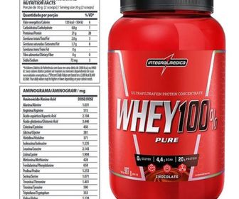 side image for WHEY 100% INTEGRAL MEDICA POTE 907G - 1