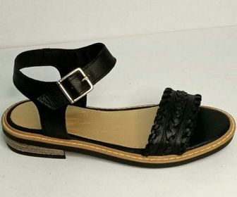 side image for Art :2332.  Sandalia baja en cuero  - 1