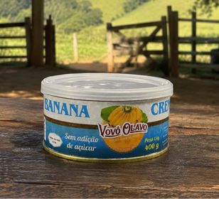 side image for Bananada Cremosa Sem Açúcar Vovô Olavo 400g - 1