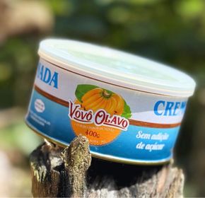 side image for Bananada Cremosa Sem Açúcar Vovô Olavo 400g - 3