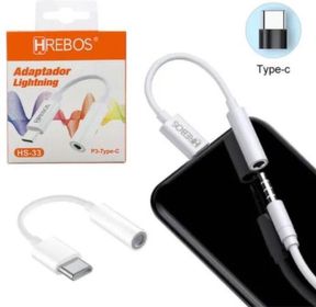 side image for Adaptador p2/p3 para tipo-c Hrebos  - 1