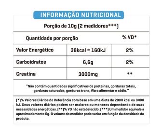 side image for Creatina Turbo DCX 300g ( sabor Limão) - 1