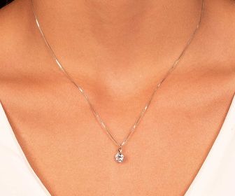 side image for Conjunto Punto de Luz Plateado - 1