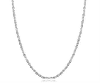 side image for Choker Cordon Baiano Plateado - 2