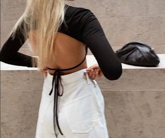 side image for CROPPED GIO PRETO - M  - 4