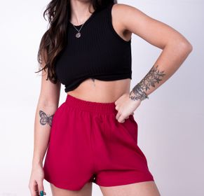 side image for CROPPED EDUARDA - PRETO G - 1