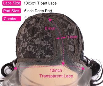 side image for .Finger Wave Pixie T-part Lace Wig  - 2