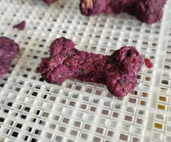 side image for Purple potato Molar Stick 紫薯蔬菜鸡肉磨牙棒 营养 低温风干 Makanan Ringan Haiwan PET SNACKS DOG TREATS - 1