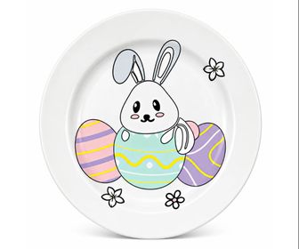 side image for Plato postre Easter 19 cm - 1
