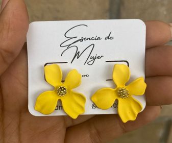 side image for Aretes flores  - 1