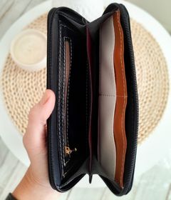 side image for Billetera Antonia Negro Peltre - 1