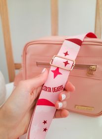 side image for Bandolera Valentina rosa - 1