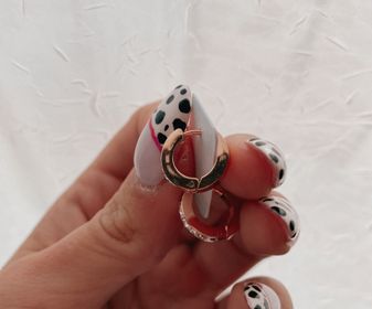 side image for Argollitas con Strass  - 1
