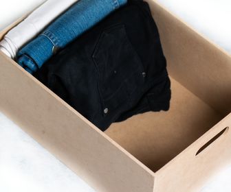 side image for Cajón de madera MDF Mediano - 1