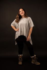 side image for Modelo Veronica gris  - 5