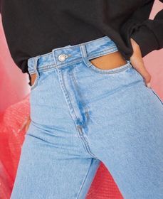 side image for Calça Jeans Vazada - 3
