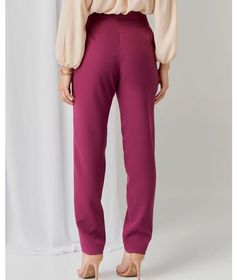 side image for Calça Alfaiataria cintura alta - 2
