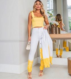 side image for Cropped Tricot Alça Babado - 2