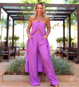 side image for Calça Pantalona Betina - 2