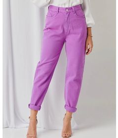 side image for Calça Mom Color - 1