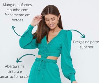 side image for Macacão Daisy em tecido Firenze - 1