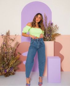 side image for Calça Jeans Baggy - 2