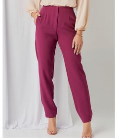 side image for Calça Alfaiataria cintura alta - 1