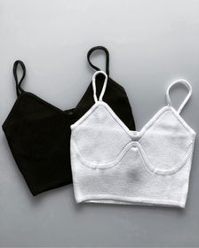 side image for Cropped Tricot Regata - 2