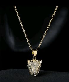 side image for Corrente leopardo strass - 1