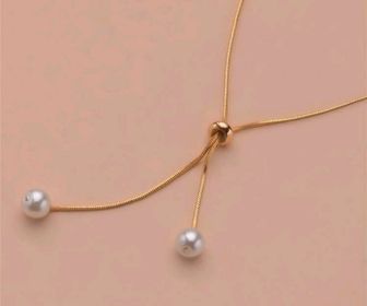 side image for Colar pérola gold - 1