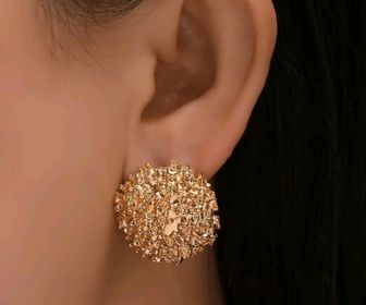 side image for Brinco dourado chapisco - 1