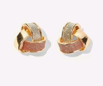 side image for Brinco rosè Gold silver - 1