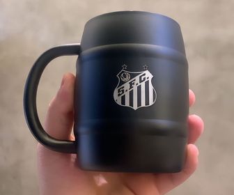side image for Caneca Barril inox 420 ML - 4