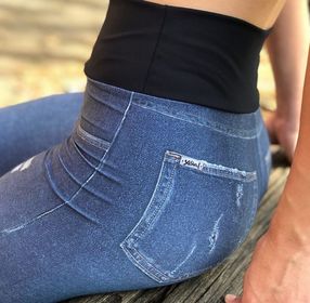 side image for Legging Jeans Índico (P, M, G) - 1