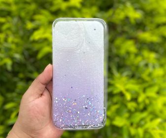 side image for Glitter Morado efecto glass 12 pro Max - 1
