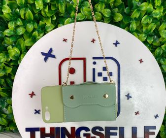 side image for Bag verde detalle de cadena 7/8 Plus - 1