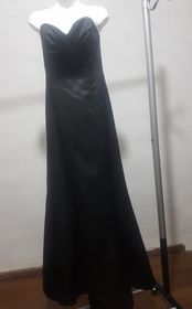 side image for Vestido de gala negro   - 1