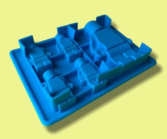 side image for Molde Legos Personajes Mixto  - 1
