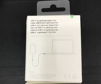 side image for Cabo Tipo C lightning Apple 1 linha - 1