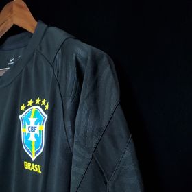 side image for Camisa Brasil Preta 2021 - 2